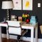 Best Home Office Ideas With Black Walls 01