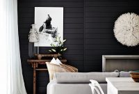 Best Home Office Ideas With Black Walls 08