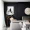 Best Home Office Ideas With Black Walls 08