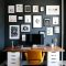 Best Home Office Ideas With Black Walls 38