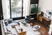 Best Living Room Ideas With Black Walls 33