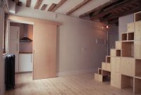 Contemporary Micro Apartment Organized With Boxes 02