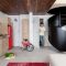 Contemporary Micro Apartment Organized With Boxes 41