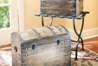 Ideas To Decorate Your House With Vintage Chests And Trunks 04