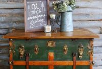 Ideas To Decorate Your House With Vintage Chests And Trunks 33