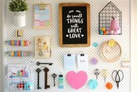 Smart Ways To Organize Your Home With Pegboards 09