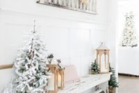 Adorable White Christmas Decoration Ideas 17