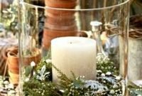 Charming Christmas Candle Decor Ideas 08