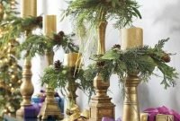 Charming Christmas Candle Decor Ideas 18