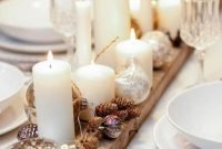 Charming Christmas Candle Decor Ideas 23