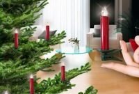 Charming Christmas Candle Decor Ideas 27