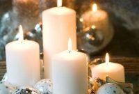 Charming Christmas Candle Decor Ideas 35