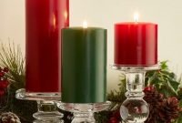 Charming Christmas Candle Decor Ideas 38