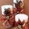 Charming Christmas Candle Decor Ideas 48