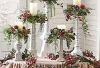 Charming Christmas Candle Decor Ideas 49