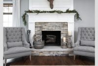 Comfy Winter Living Room Ideas With Fireplace 01