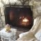 Comfy Winter Living Room Ideas With Fireplace 24