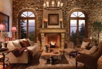 Comfy Winter Living Room Ideas With Fireplace 50