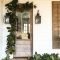 Inspiring Farmhouse Christmas Porch Decoration Ideas 29