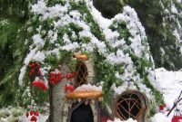 Pretty Diy Christmas Fairy Garden Ideas 08