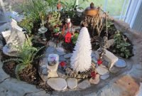Pretty Diy Christmas Fairy Garden Ideas 51