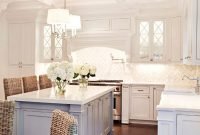 Pretty White Kitchen Backsplash Ideas 15