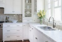 Pretty White Kitchen Backsplash Ideas 57