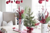 Stunning Christmas Dining Table Decoration Ideas 13