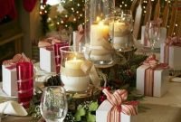 Stunning Christmas Dining Table Decoration Ideas 23