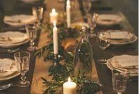 Stunning Christmas Dining Table Decoration Ideas 26