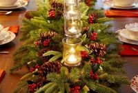 Stunning Christmas Dining Table Decoration Ideas 33