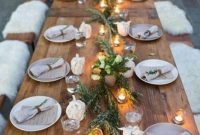 Stunning Christmas Dining Table Decoration Ideas 48