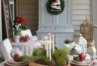 Stunning Christmas Dining Table Decoration Ideas 50