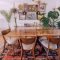 Awesome Bohemian Dining Room Design And Decor Ideas 04