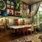 Awesome Bohemian Dining Room Design And Decor Ideas 14