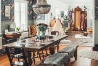 Awesome Bohemian Dining Room Design And Decor Ideas 45
