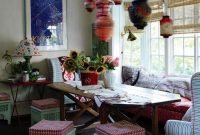 Awesome Bohemian Dining Room Design And Decor Ideas 52