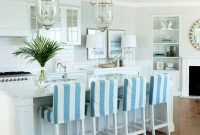 Elegant Beach Coastal Style Kitchen Decor Ideas 13