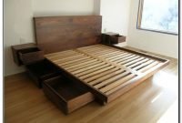 Lovely Diy Wooden Platform Bed Design Ideas 21