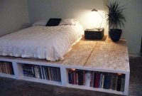 Lovely Diy Wooden Platform Bed Design Ideas 32