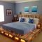 Lovely Diy Wooden Platform Bed Design Ideas 33