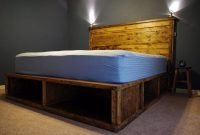 Lovely Diy Wooden Platform Bed Design Ideas 36