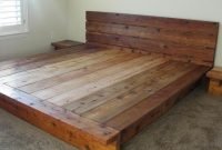 Lovely Diy Wooden Platform Bed Design Ideas 52