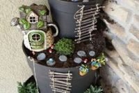 Magnificient Diy Fairy Garden Ideas With Plants 37