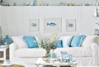 Stylish Coastal Themed Living Room Decor Ideas 04