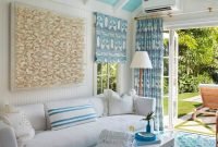 Stylish Coastal Themed Living Room Decor Ideas 11