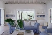 Stylish Coastal Themed Living Room Decor Ideas 16
