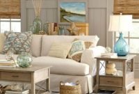 Stylish Coastal Themed Living Room Decor Ideas 27