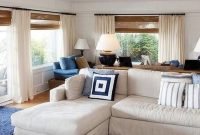 Stylish Coastal Themed Living Room Decor Ideas 30