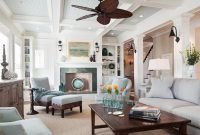 Stylish Coastal Themed Living Room Decor Ideas 32